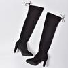 Fashion Size 34-43 2024New Shoes Women Boots Black Over the Knee Boots Sexy Female Autumn Winter Lady Thigh High Boots
