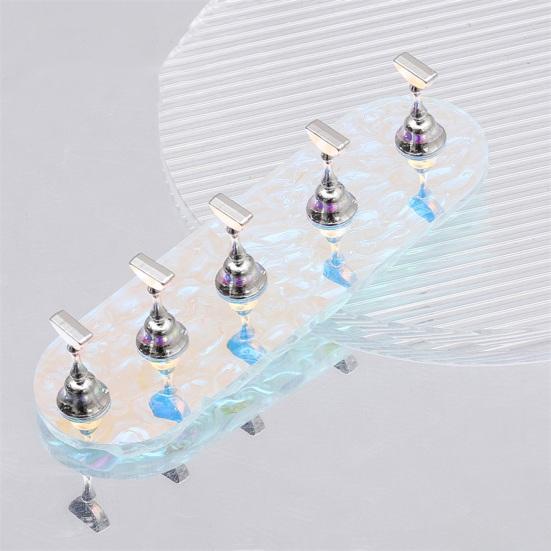 Подставка для ногтей, прочный, длительный срок службы, держатель для практики маникюра Aurora Fantasy для практики и демонстрации маникюра