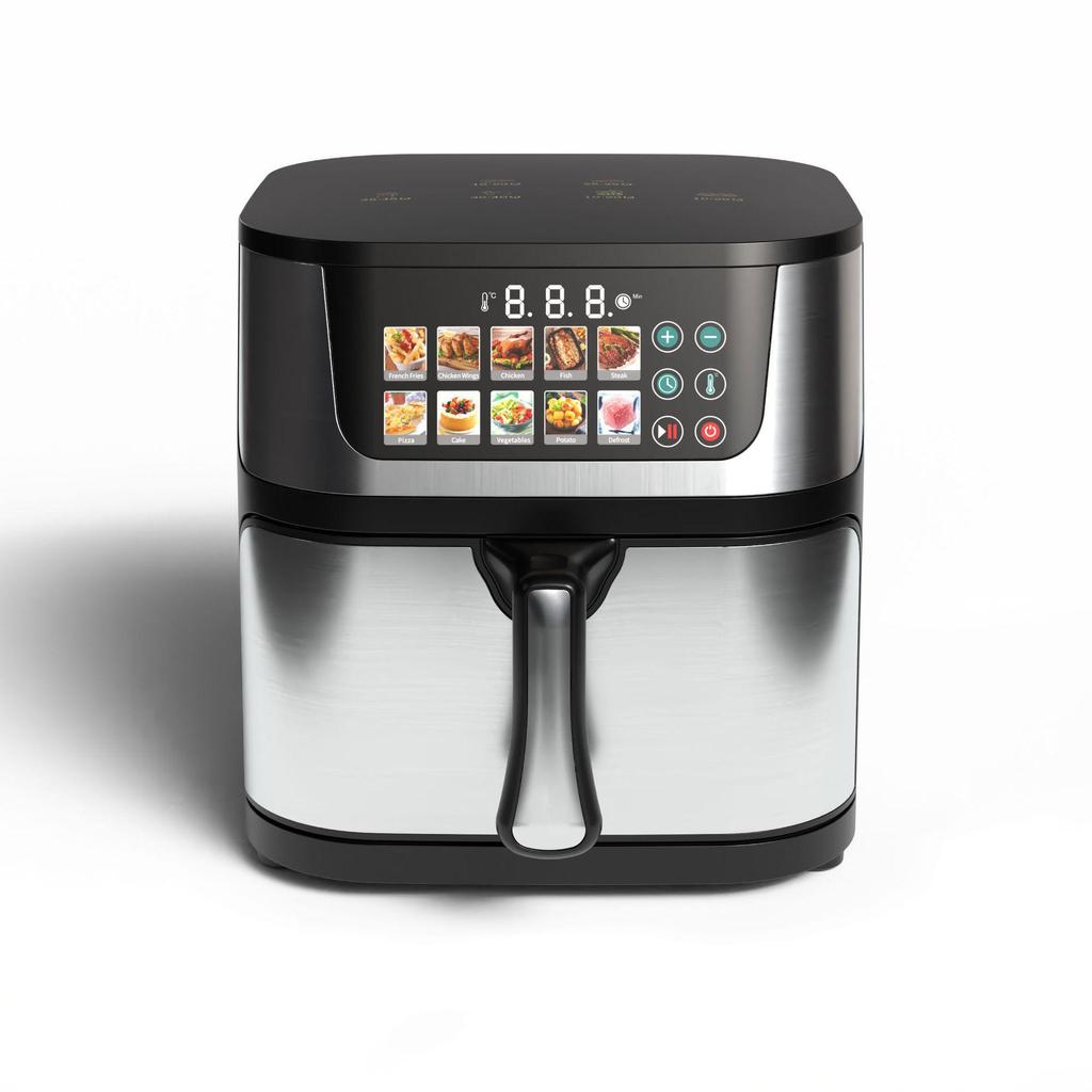 Умная аэрофритюрница из нержавеющей стали, Большая вместимость, Стандарт США