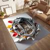 Juventus Floor Mat Perfect For Dormitory Foyer Playrooms Bedrooms Antislip Rug Office Home Decor Perfect Gift For Friends Family