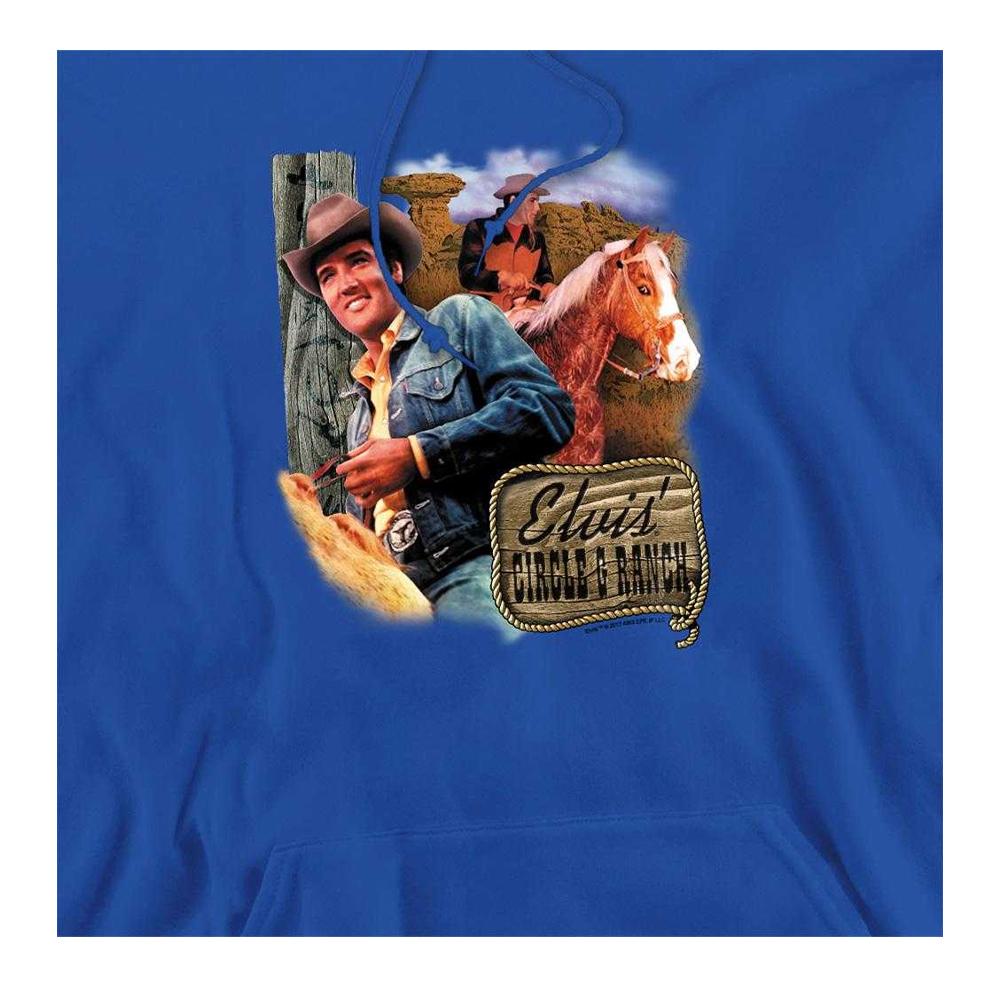 Elvis Presley Unisex Adult Ranch Hoodie