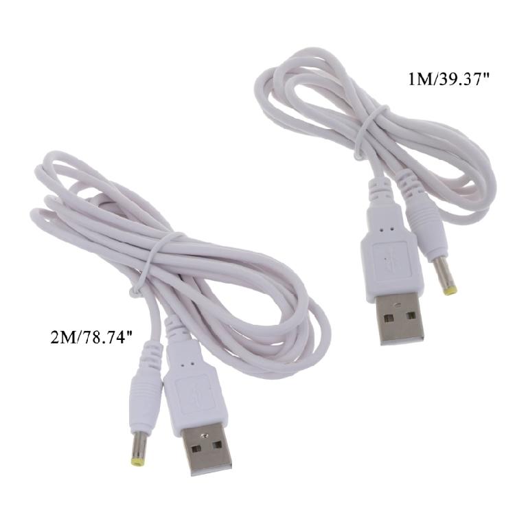 Шнур питания USB на 4,0x1,7 мм, 1 шт., USB 2.0 тип A Male на DC 5V 4,0x1,7 мм