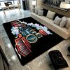 Cute Cartoon Train 3D HD  Cartoon Area Rug,rugs Living Room Tapete for Bedroom Sofa Kitchen Doormat Decor,Kids Non-slipFloor Mat