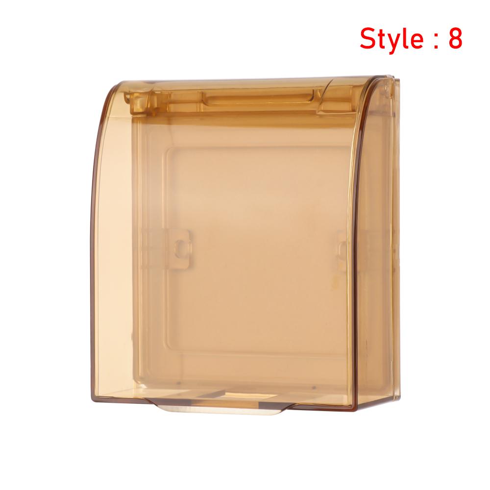 1 шт. 86 тип двойной протектор розетки электрический вилочный чехол детский защитный ящик водонепроницаемый ящик принадлежности для ванной комнаты