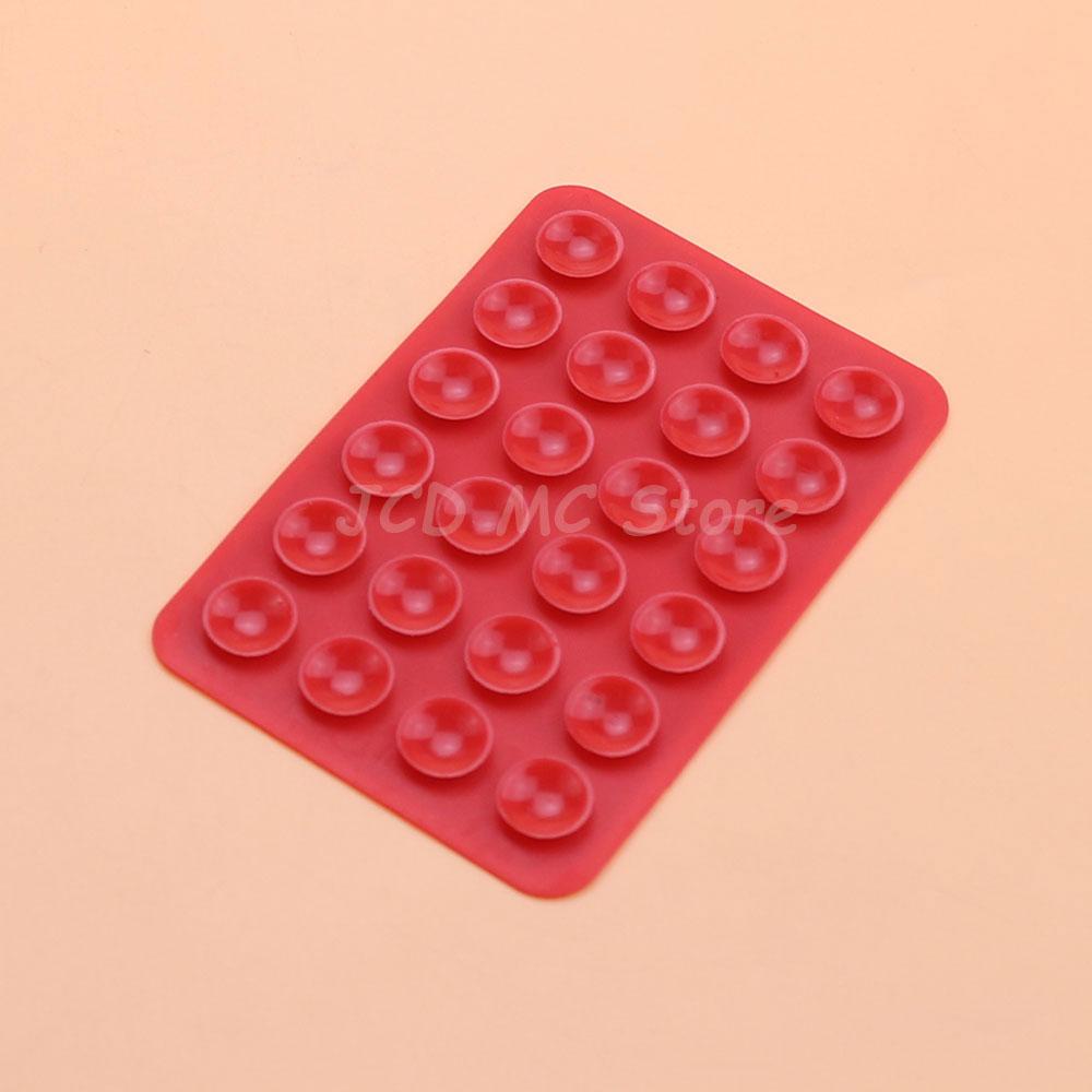 2pcsThickened Silicone Suction Cup 24Square Suction Cups Mobile Phone Tablet Luggage Suction Cup Universal Strong Adhesive Stand