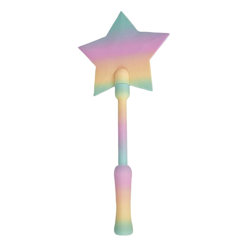 Star Shaped Silicone Wand with Soft Handle Flexible Design Safe for Children and Adults Suitable for Sensory Play and Stress Relief Tool
