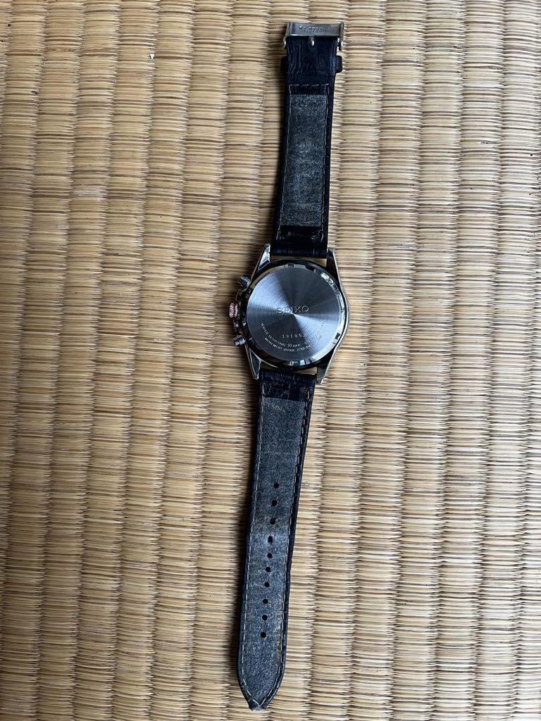 [USED] SEIKO Chronograph Watch 100m Water Resistant