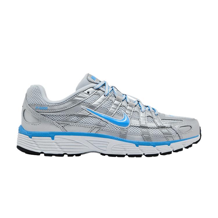 Men's Sneakers Nike P-6000 Metallic Platinum Pure Platinum Metallic Silver University Blue