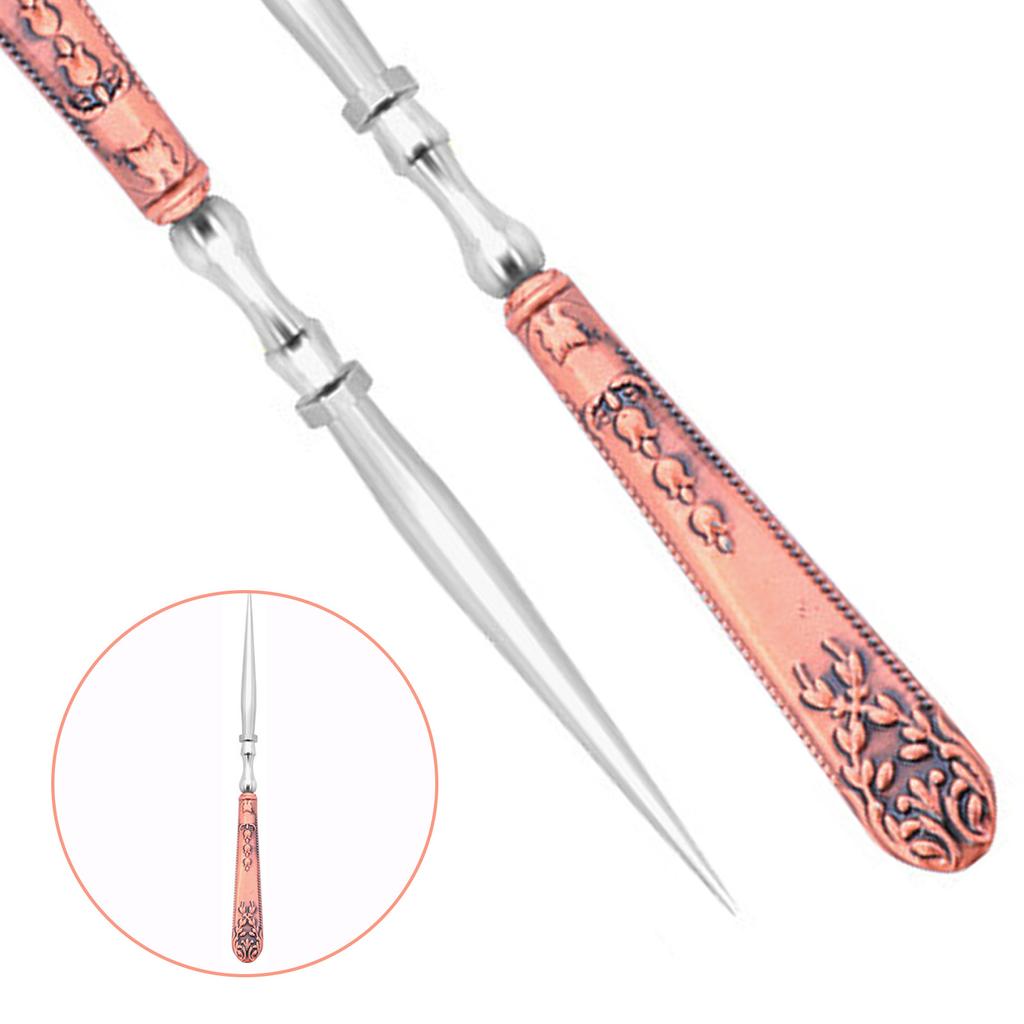 Вышивальное шило Европейский стиль Инструмент для шитья Шило для шитья Аксессуары для рукоделия для вышивки, работы по коже, шитья