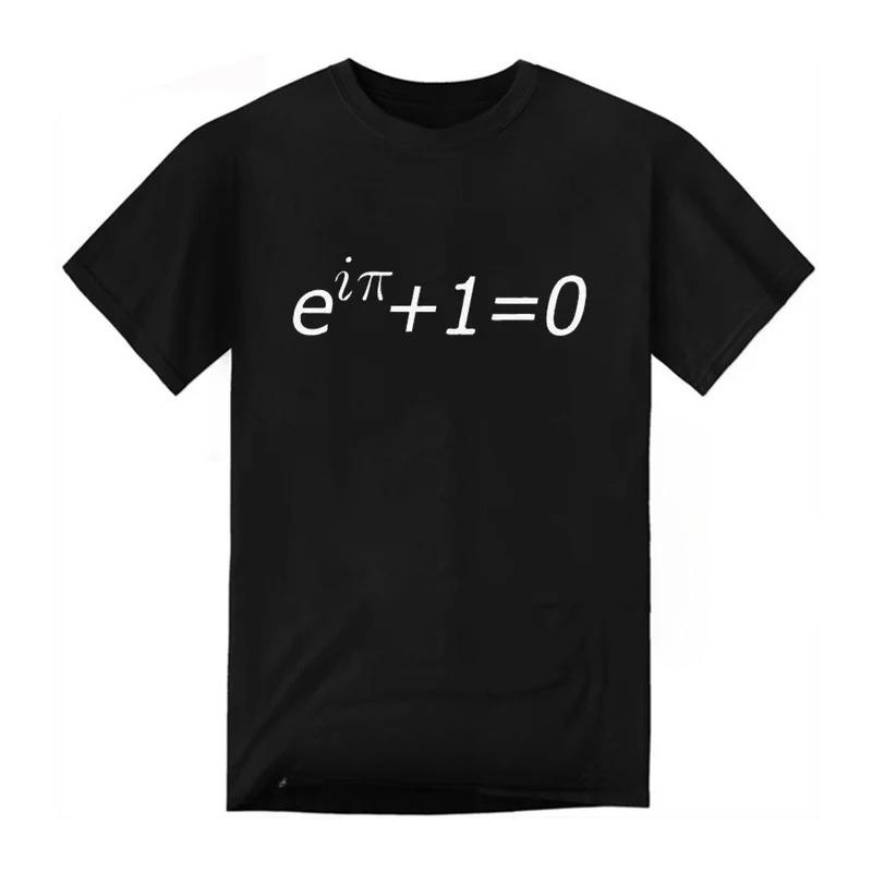 2026 New Lady T Shirt Eulers Identity Equation Tshirt Science Maths Physics TShirts Pride T Shirt unisex Fashion