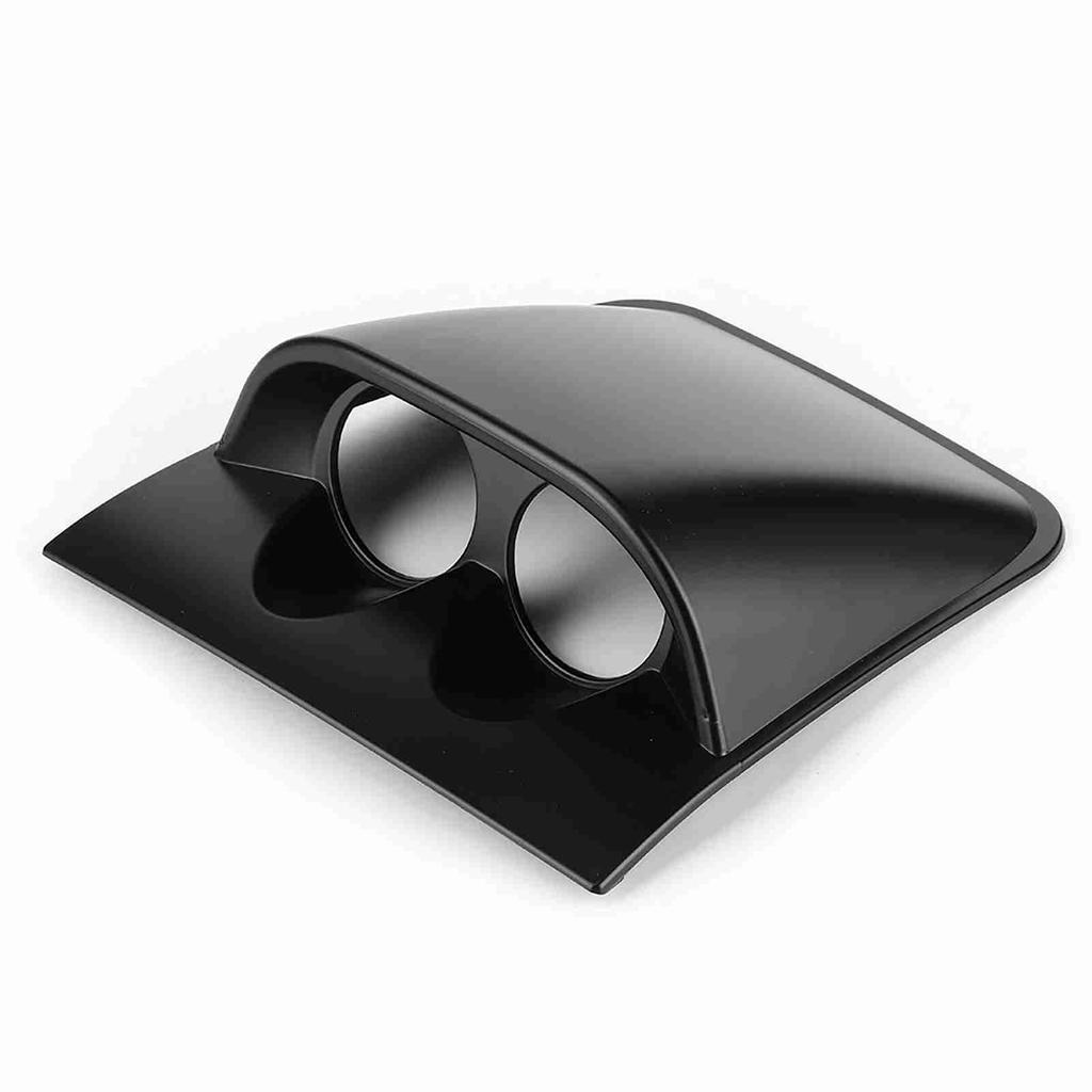 2in Dash Gauge Pod Dual Hole Car Meter Mount Holder Bracket Universal Auto AccessoryBlack