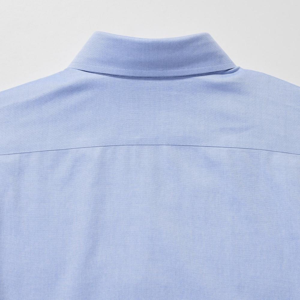 Uniqlo Япония Супер Рубашка Не Гладится Длинный Рукав