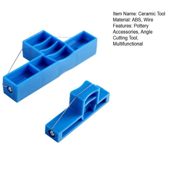 Инструмент для резки керамики под углом Глиняный резак для резки стальной проволоки Инструмент для обрезки керамики Портативный резак для керамики Глиняная скульптура и ремесло