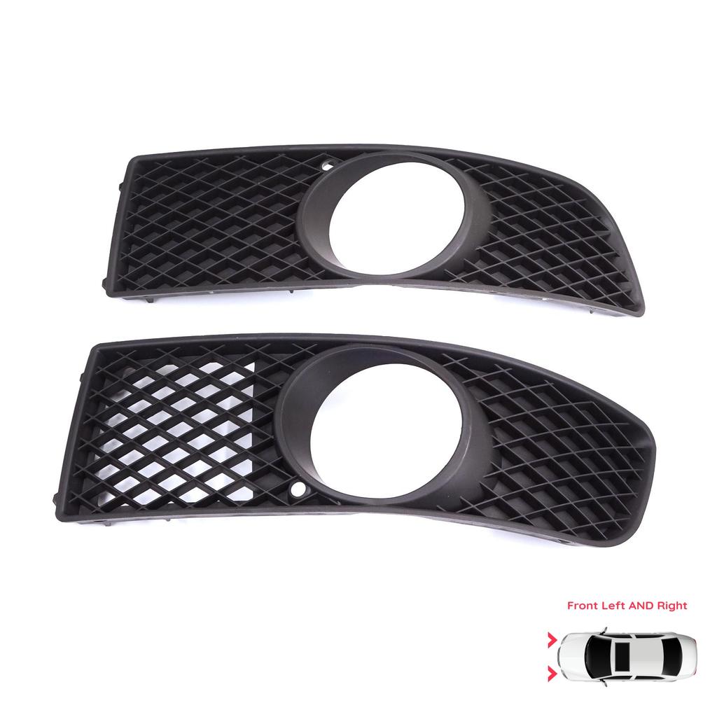 BSP1189 Front Bumper Fog Light Frame Housing Left Right for VW Polo MK3 6N2 1999-2001 Facelift 6N0853665C 6N0853666C