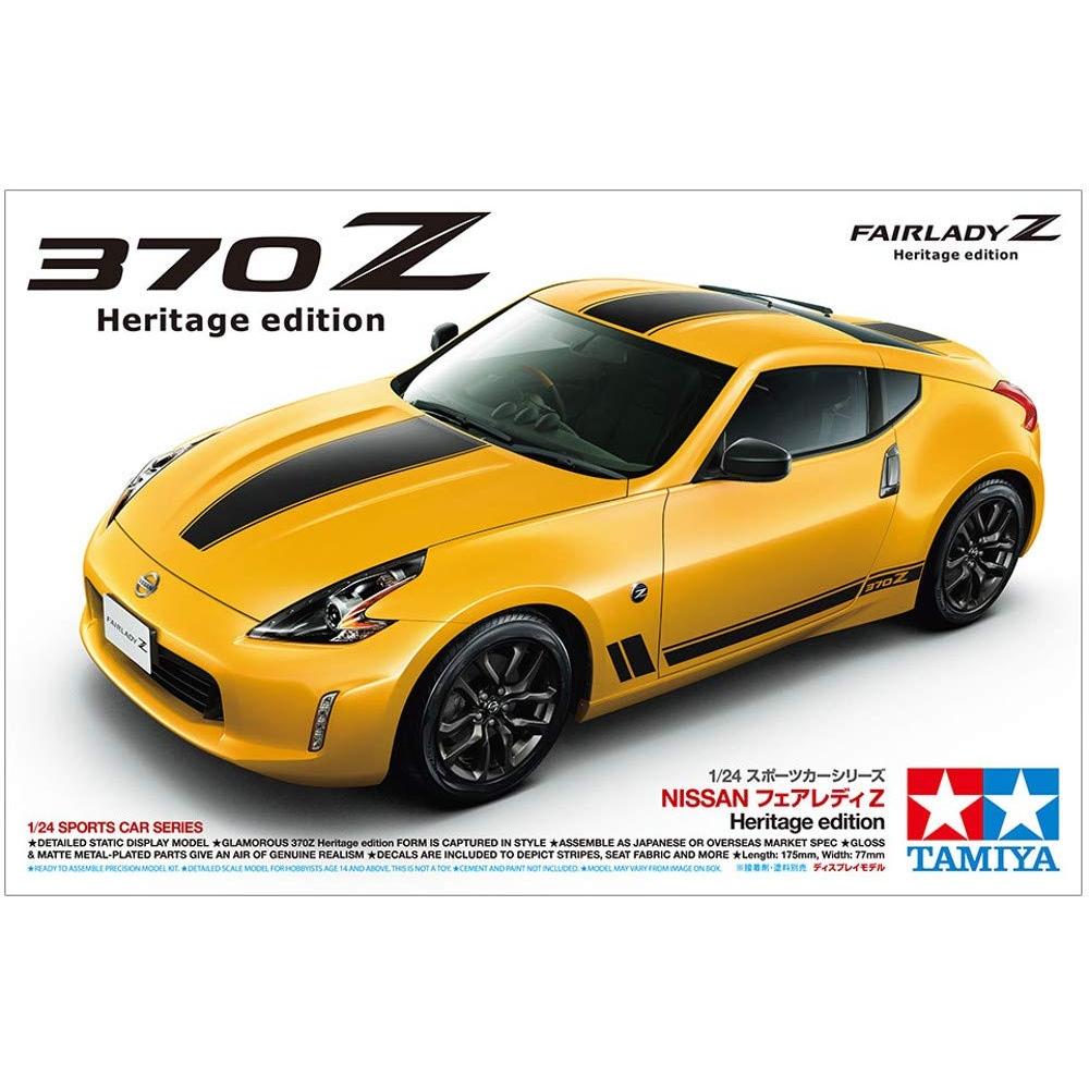 Tamiya 124 Спортивный автомобиль Серия № 348 Nissan Fairlady Z Heritage Edition Пластиковая модель 24348