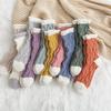 Women Coral Fleece Socks Winter Warm Plush Floor Socks Christmas Socks
