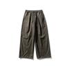 Unisex Retro Japanese Style Cargo Pants Loose Fit Cotton Linen Blend Workwear Trousers Casual Wear