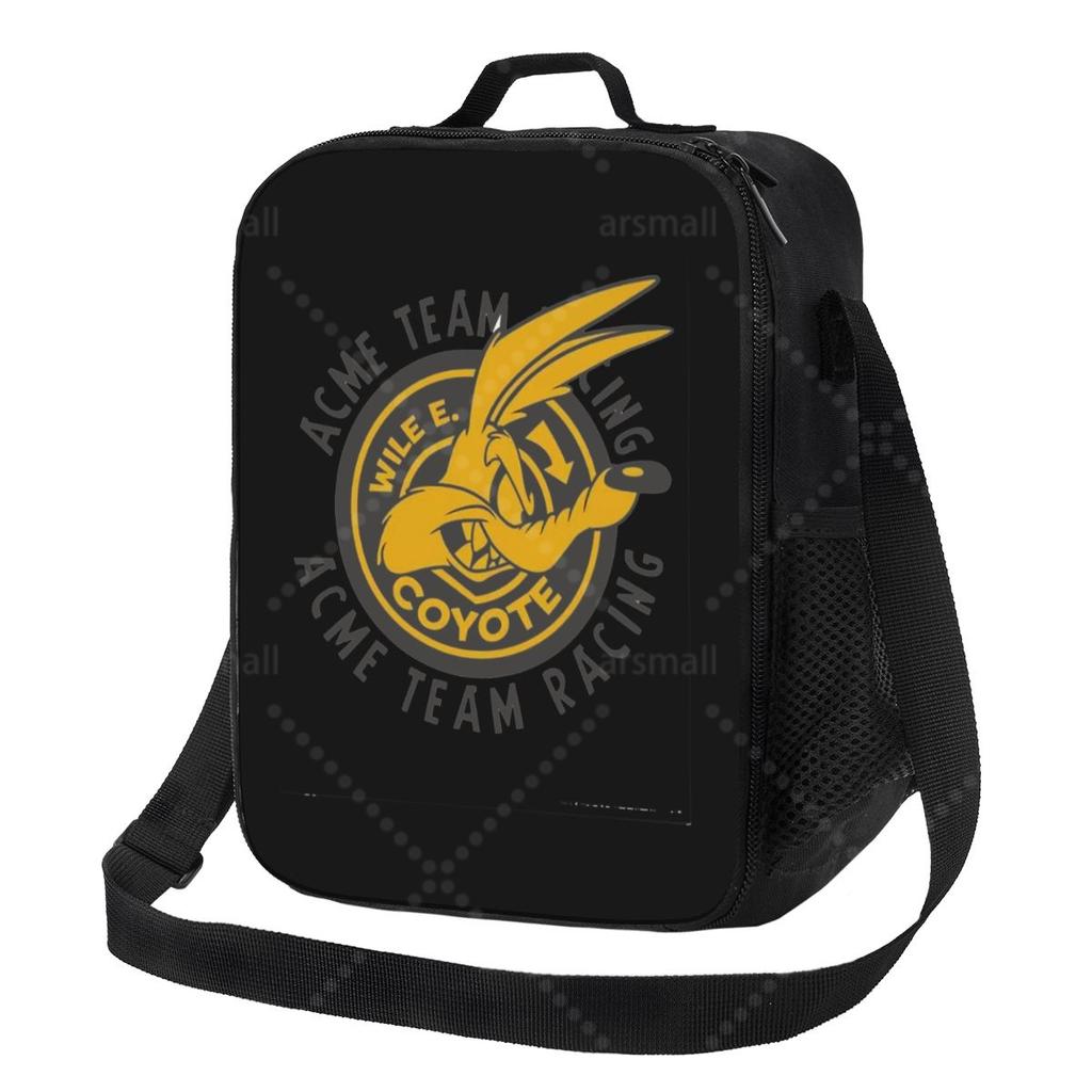 Acme Team Racing Lunch Bag with Adjustable Shoulder Strap Reusable Thermal Bento Tote for Work Picnic Beach