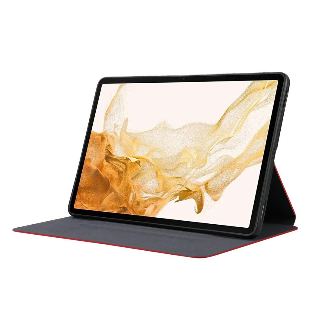 Минималистичный кожаный чехол-подставка для Samsung Galaxy Tab S9+/Tab S9 FE+