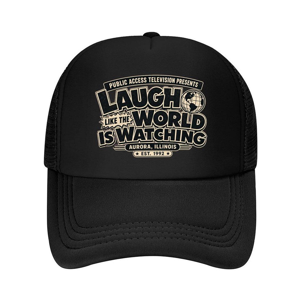 Сетчатая бейсболка с надписью Public Access Comedy World Tribute, полиэстер, шляпа для наблюдений, регулируемая, летняя, для гольфа