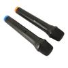 2pcs Wireless Microphone USB Dynamic Cordless Microphone Portable Handheld Microphone for Karaoke Singing Presentation