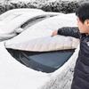 Зимний автомобильный щиток от снега, солнцезащитный, теплоизоляционный, чехол-пальто на переднее стекло, защита от мороза - Защита окон для автомобилей
