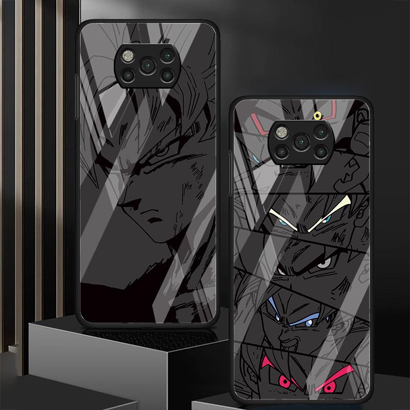 Чехол для телефона для Xiaomi Poco X6 X5 C40 M5 F5 X3 Pro X7 Pro F4 F3 X4 M3 M4 D-ragonS B-allS Аниме