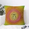 Niche Art Sense Cushion Cover Anti-dustmite Pillowcase Invisible Zipper Silky Short Plush Sofa Cushion Cover