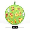 Tortilla Warmer Pouch Thickened Insulated Fabric Round Bag Suitable for Pancakes Burritos Taco Serving Home Use