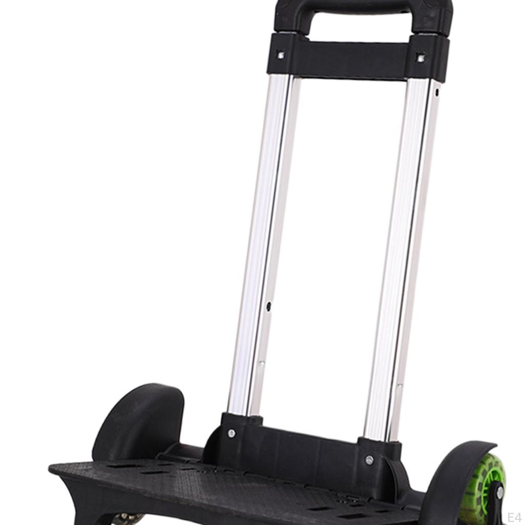 Рюкзак-тележка, подъемный механизм, складная ручная тележка, 6 колес, багажная тележка с колесами