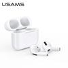 Usams Słuchawki Bluetooth 5.0 Tws Ysseries Bezprzewodowe Biały/White Bhuys01