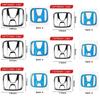 ABS Car Hood Front Bonnet Grill Rear Trunk Emblem Logo Badge Sticker Decal For Honda Civic Fit Jazz Accord CRV HRV City Odyssey