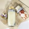 Dual-Layer Overnight Oats Containers Dry Wet Separation Mason Jars  Jam Salad Honey