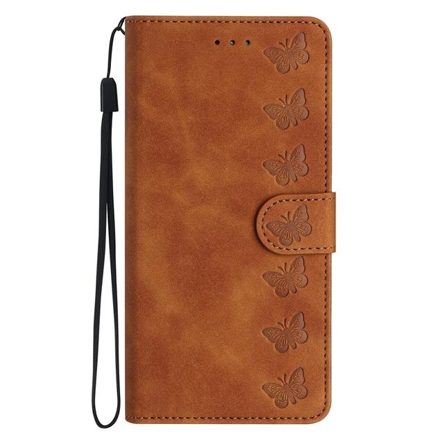 Чехол-книжка-кошелек для телефона Samsung Galaxy S23 S22 Ultra S21 Plus S20 Fe S10 S10e S9 S8 S7 S6 S5 S4, кожаный чехол с бабочкой