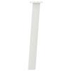 Vidaxl Nogi Do Stolika Kawowego, 4 Szt., Biale, 72 Cm, Stal