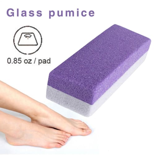 Natural Pumice Stone for Foot Care, Exfoliating, Double-Sided Polishing, 13x5x2.5cm, Exfoliating, Heel Softening, Portable, Eco-Friendly, Gift for Wom