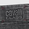 Classic Clean Versatile Men's Washable Jeans with Skin-Friendly Letter Logo