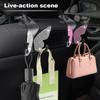 Butterfly Shape Design Back Seat Organizer Car Seat Hook