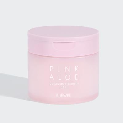 B-jewel Гипоаллергенная сыворотка с розовым алоэ очищающая большая тонизирующая подушечка 180 мл (60 листов)