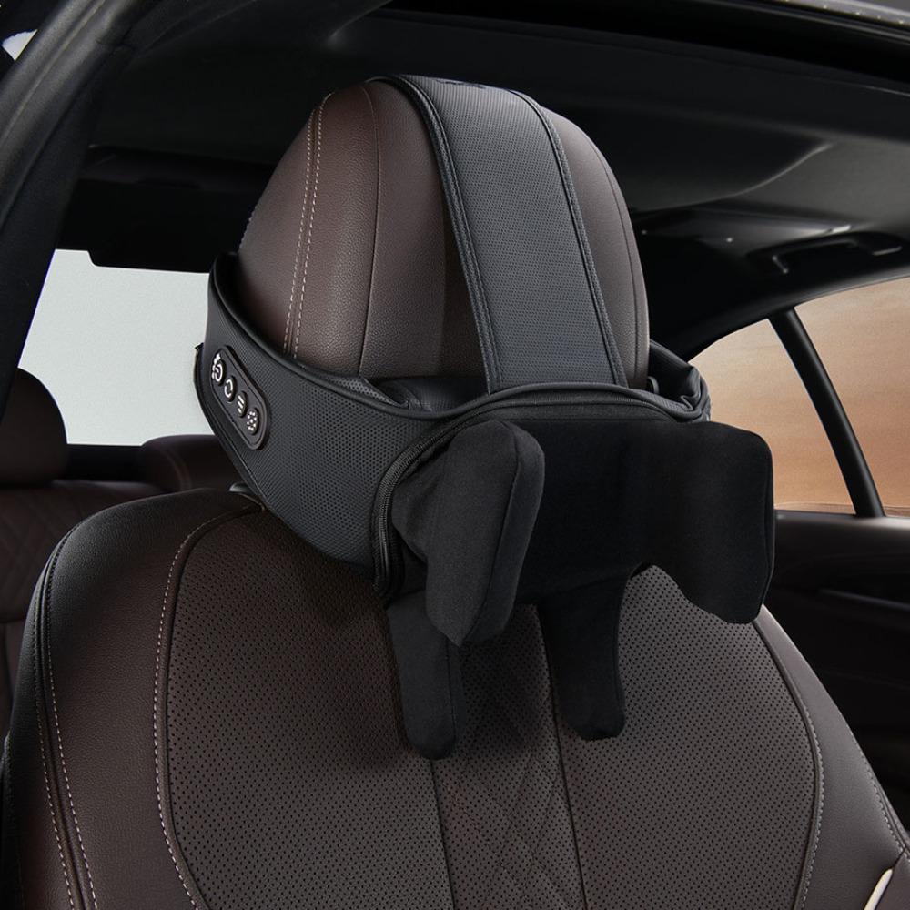 Multi-functional Car Massage Pillow Heated Cervical Massage Tool for Vehicle Home Office