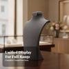 Necklace Display Bust Sturdy Standing for Jewelers
