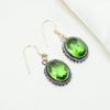 Tsavorite Earrings Gemstone Jewelry, 925 Solid Sterling Silver Earrings, Handmade Jewelry Birthstone Earrings, Gift For Him