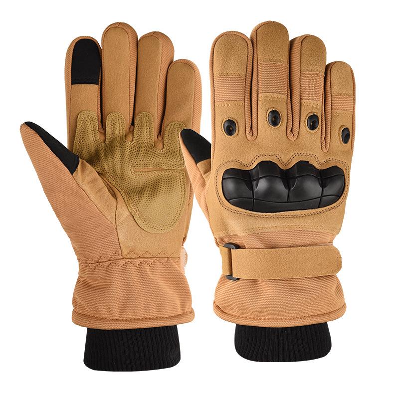 Men's Tactical Half-Finger Cycling Gloves: Breathable, Non-Slip, Wear-Resistant Combat Gear