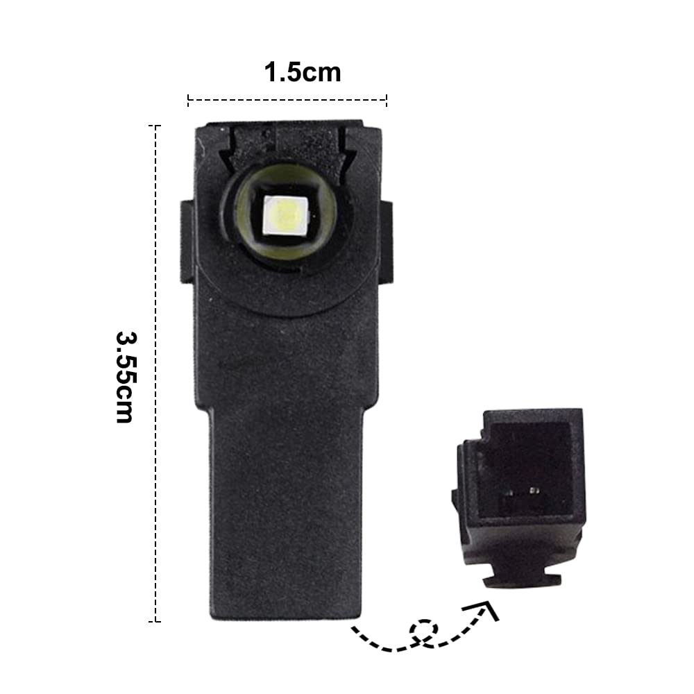 FEIYING Оригинальная сменная светодиодная внутренняя лампа для ног, перчаточный ящик, консоль Оригинальная сменная светодиодная внутренняя лампа Toyota общего назначения, набор ламп для ног