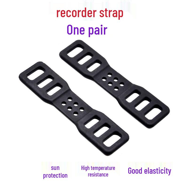 Видеорегистратор-зеркало заднего вида Резиновый крепежный ремешок с застежкой-клипсой