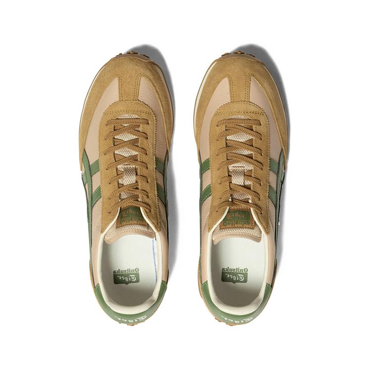 ONITSUKA TIGER Edr 78 Fashionable Durable Low-Top Casual Shoes Unisex Sneaker Brown Green 1183B411-250