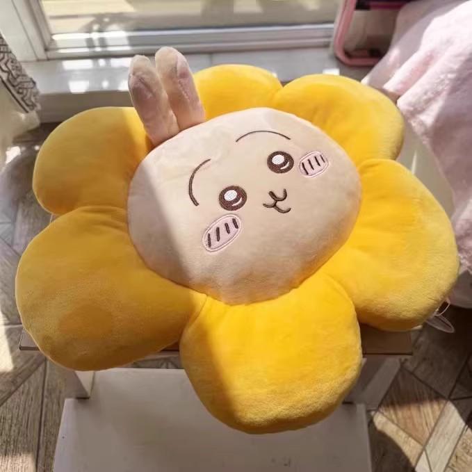 Chiikawa Hachiware Usagi  Square Plush Cushion For Living Room Office Use