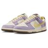 Nike Женские кроссовки Dunk Low Premium Lilac Bloom Фиолетовые нежно-желтые паруса FB7910-500