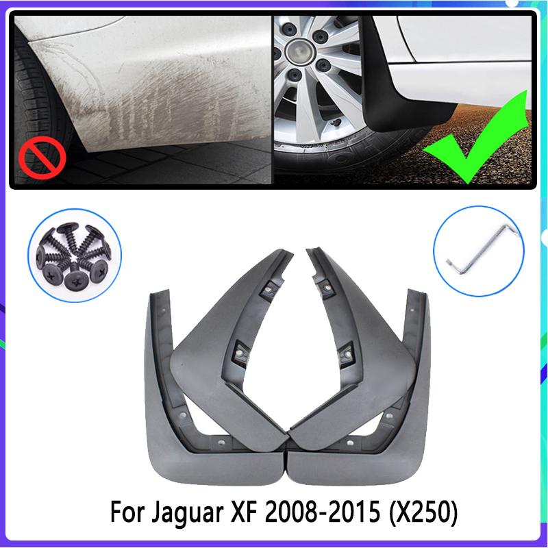 4 шт. автомобильные брызговики для Jaguar XF X250 2008 ~ 2015 брызговики Fender брызговики авто
