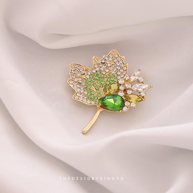 Элегантная брошь в виде золотого жемчужного колоса: Универсальный, Высококлассный Аксессуар для Женщин